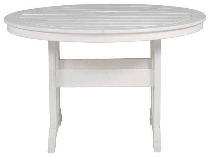 Ashley Express - Crescent Luxe Round Dining Table w/UMB OPT - Walo Furniture