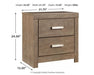 Ashley Express - Culverbach Two Drawer Night Stand - Walo Furniture