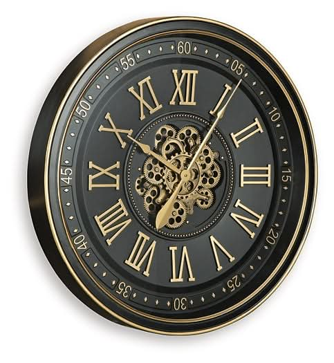 Ashley Express - Dairton Wall Clock - Walo Furniture