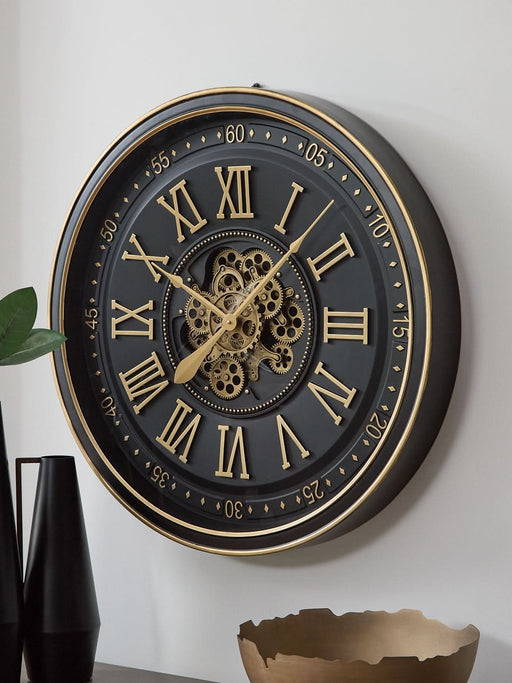 Ashley Express - Dairton Wall Clock - Walo Furniture