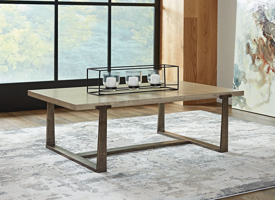 Ashley Express - Dalenville Rectangular Cocktail Table - Walo Furniture