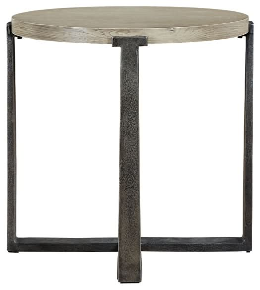 Ashley Express - Dalenville Round End Table - Walo Furniture