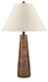 Ashley Express - Danset Wood Table Lamp (1/CN) - Walo Furniture