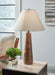 Ashley Express - Danset Wood Table Lamp (1/CN) - Walo Furniture