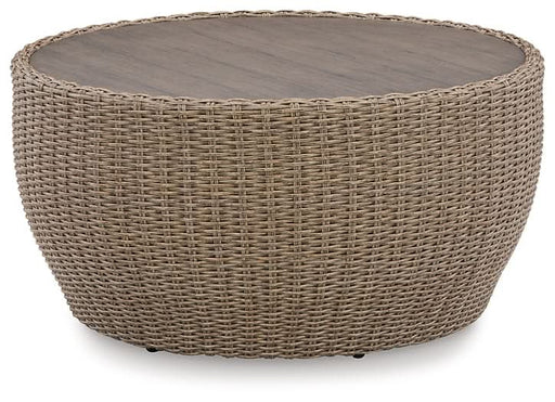 Ashley Express - Danson Round Cocktail Table - Walo Furniture