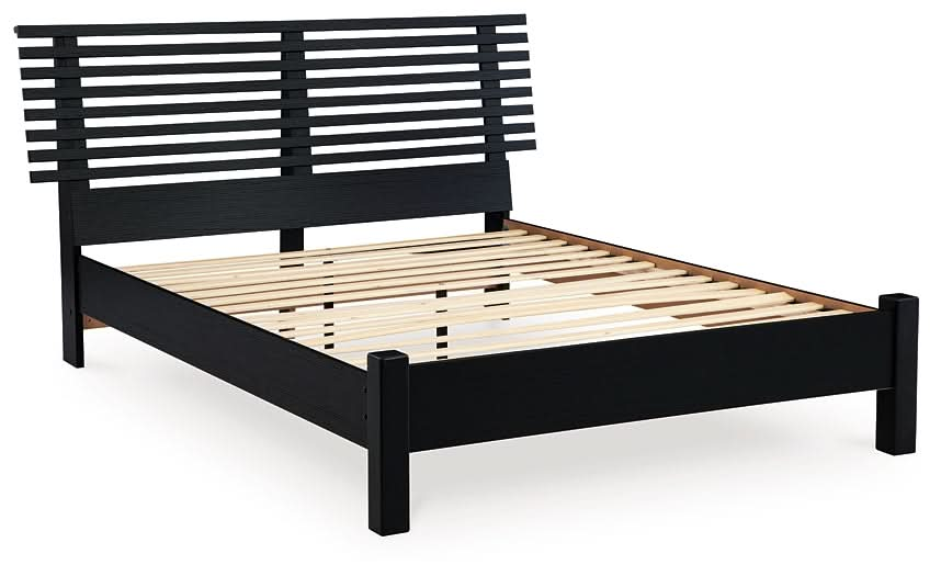 Ashley Express - Danziar Queen Slat Panel Bed - Walo Furniture