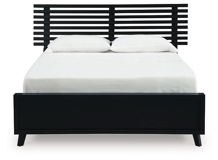 Ashley Express - Danziar Queen Slat Panel Bed - Walo Furniture