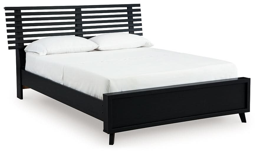 Ashley Express - Danziar Queen Slat Panel Bed - Walo Furniture