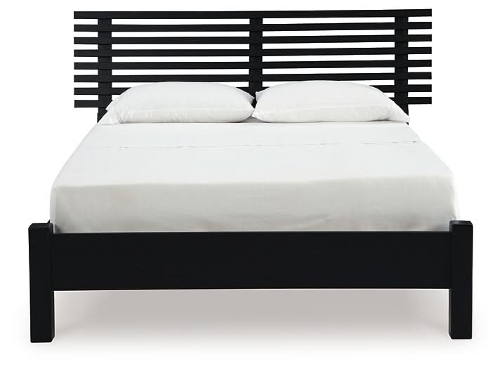 Ashley Express - Danziar Queen Slat Panel Bed - Walo Furniture