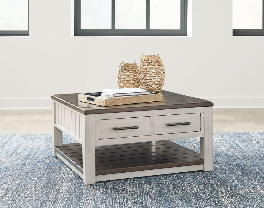 Ashley Express - Darborn Coffee Table with 2 End Tables - Walo Furniture