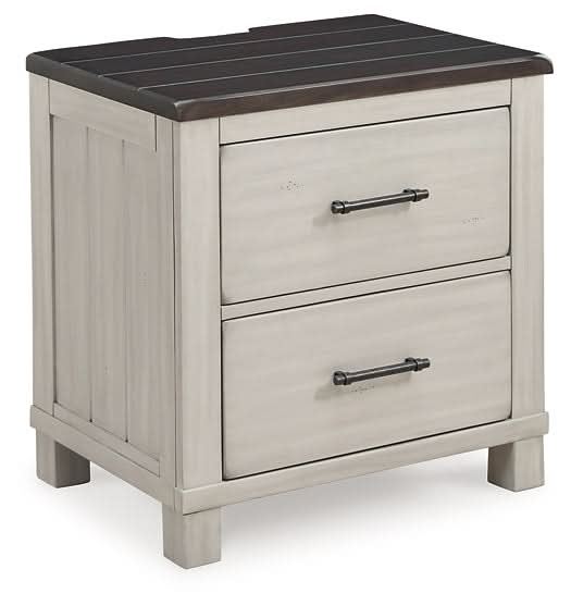 Ashley Express - Darborn Two Drawer Night Stand - Walo Furniture