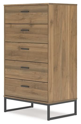 Ashley Express - Deanlow Five Drawer Chest - Walo Furniture