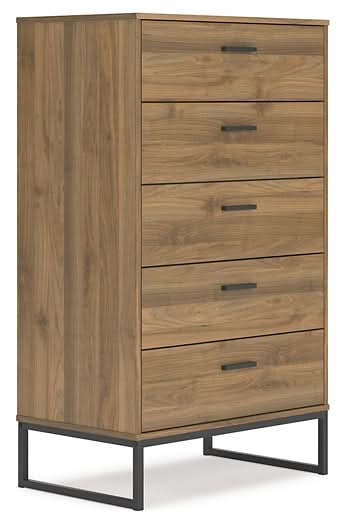 Ashley Express - Deanlow Five Drawer Chest - Walo Furniture