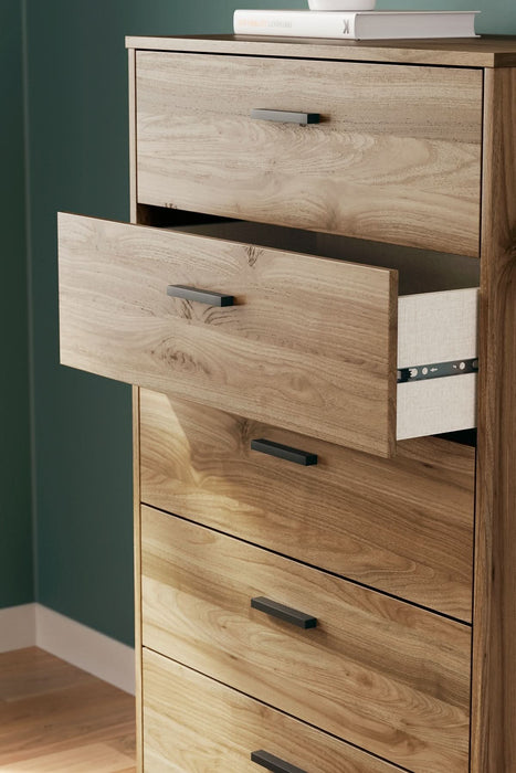 Ashley Express - Deanlow Five Drawer Chest - Walo Furniture