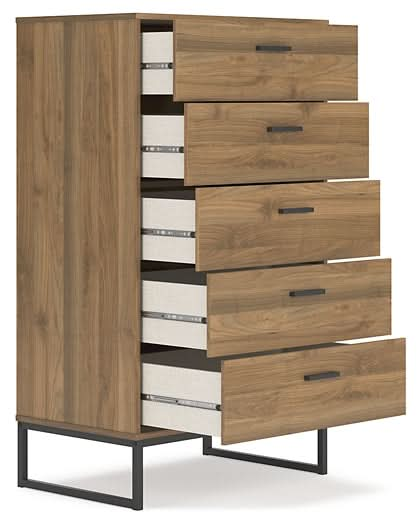 Ashley Express - Deanlow Five Drawer Chest - Walo Furniture