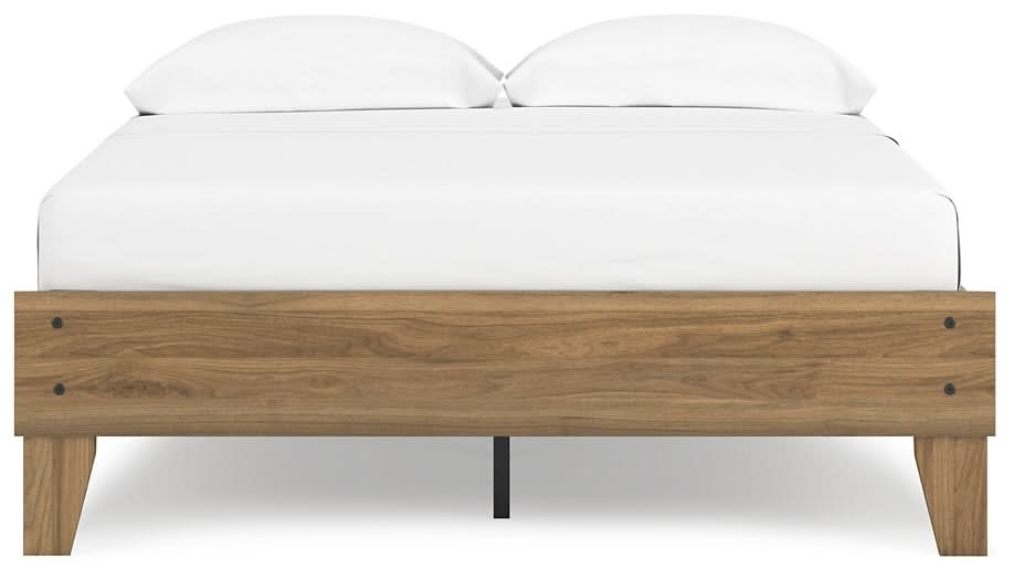 Ashley Express - Deanlow Full Platform Bed with Dresser and Nightstand - Walo Furniture