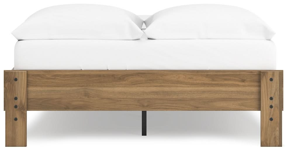 Ashley Express - Deanlow Full Platform Bed with Dresser and Nightstand - Walo Furniture