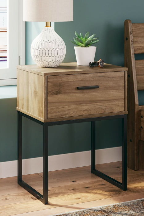 Ashley Express - Deanlow One Drawer Night Stand - Walo Furniture