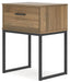 Ashley Express - Deanlow One Drawer Night Stand - Walo Furniture