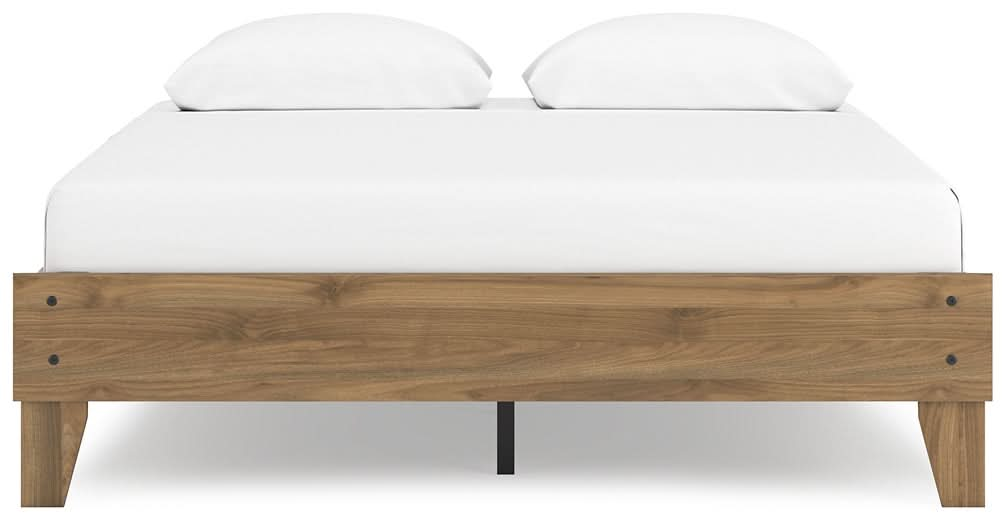 Ashley Express - Deanlow Queen Platform Bed with Dresser, Chest and Nightstand - Walo Furniture