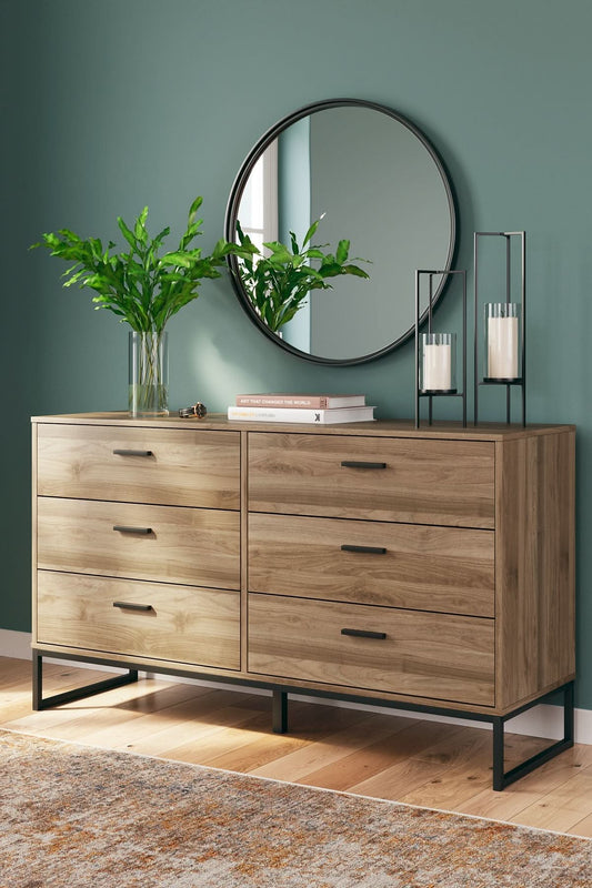 Ashley Express - Deanlow Six Drawer Dresser - Walo Furniture