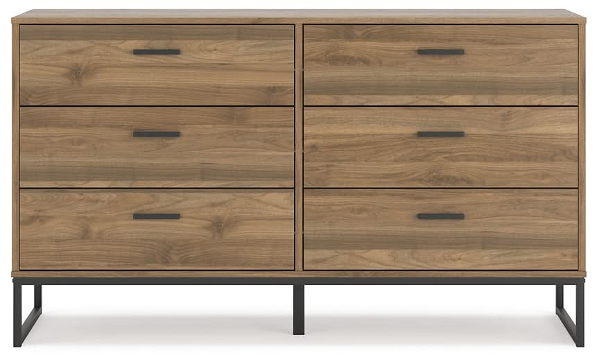 Ashley Express - Deanlow Six Drawer Dresser - Walo Furniture