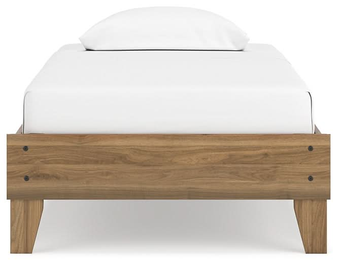 Ashley Express - Deanlow Twin Platform Bed with Dresser and Nightstand - Walo Furniture