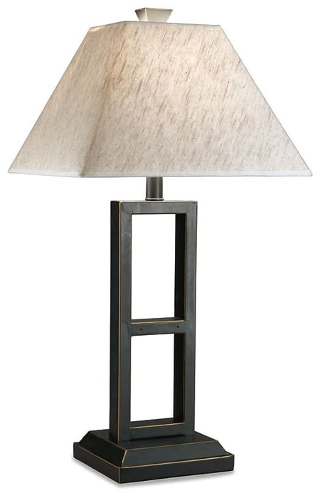 Ashley Express - Deidra Metal Table Lamp (2/CN) - Walo Furniture