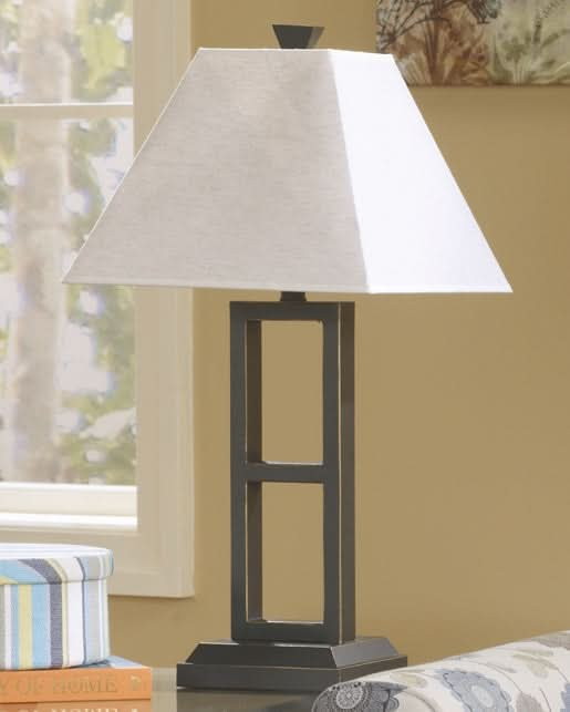 Ashley Express - Deidra Metal Table Lamp (2/CN) - Walo Furniture