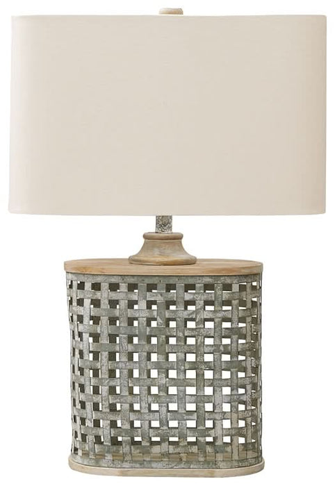 Ashley Express - Deondra Metal Table Lamp (1/CN) - Walo Furniture