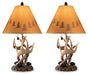 Ashley Express - Derek Poly Table Lamp (2/CN) - Walo Furniture