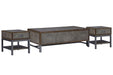 Ashley Express - Derrylin Coffee Table with 2 End Tables - Walo Furniture