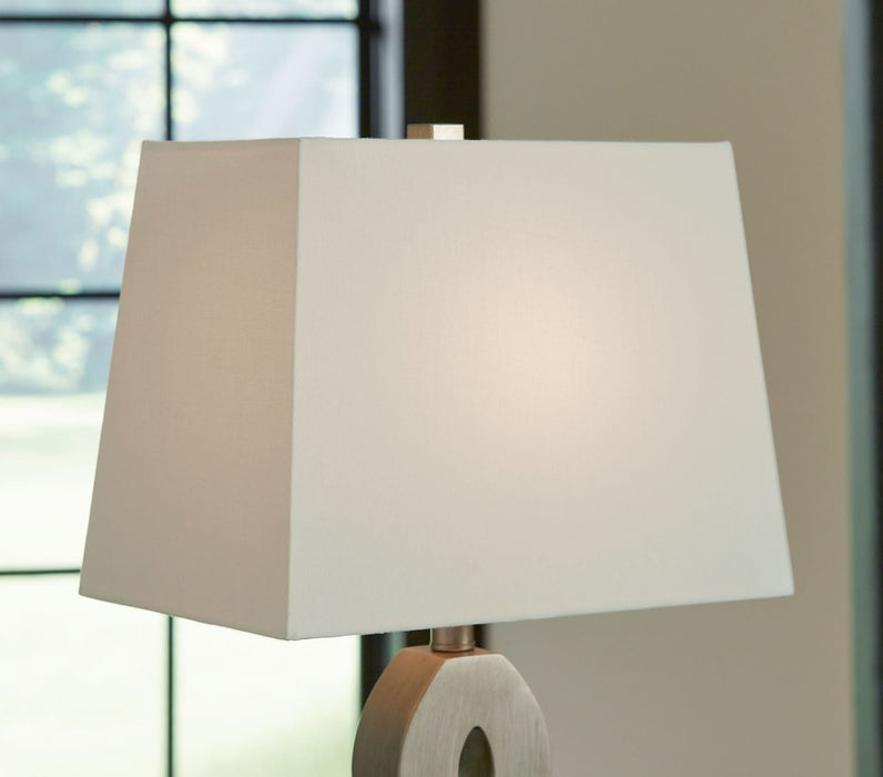 Ashley Express - Donancy Poly Table Lamp (2/CN) - Walo Furniture