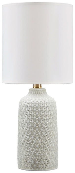 Ashley Express - Donnford Ceramic Table Lamp (1/CN) - Walo Furniture