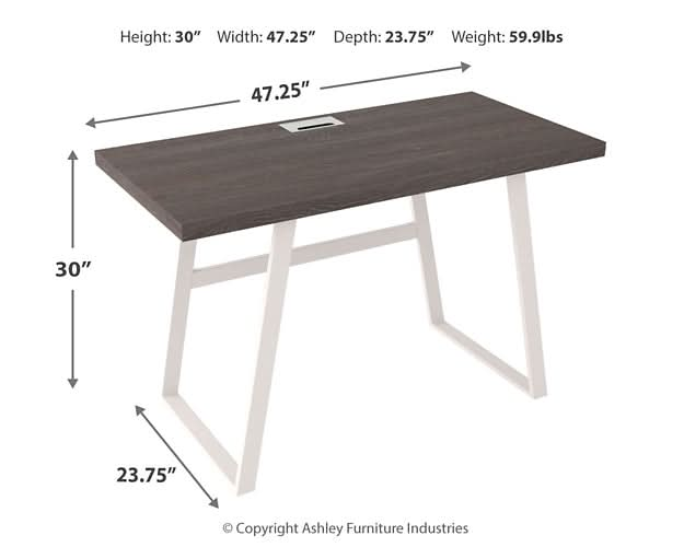 Ashley Express - Dorrinson Home Office Desk - Walo Furniture