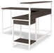 Ashley Express - Dorrinson L - Desk with Storage - Walo Furniture