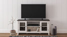 Ashley Express - Dorrinson LG TV Stand w/Fireplace Option - Walo Furniture