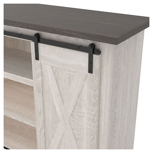 Ashley Express - Dorrinson Medium TV Stand - Walo Furniture