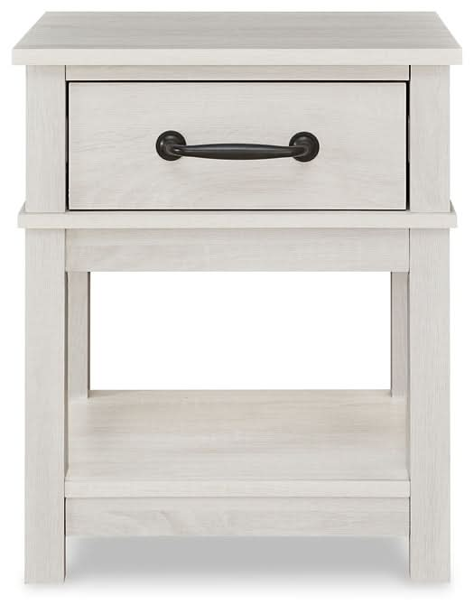 Ashley Express - Dorrinson One Drawer Night Stand - Walo Furniture