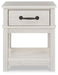 Ashley Express - Dorrinson One Drawer Night Stand - Walo Furniture