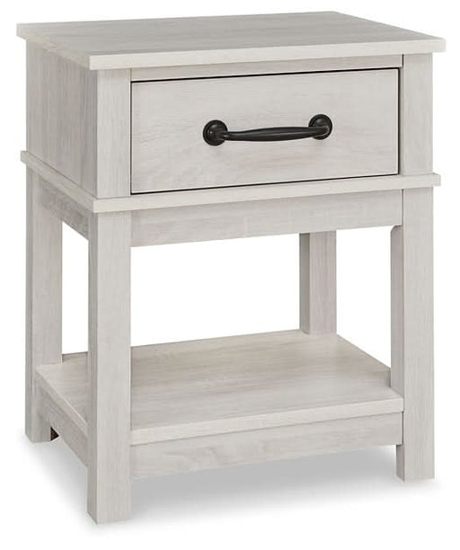 Ashley Express - Dorrinson One Drawer Night Stand - Walo Furniture