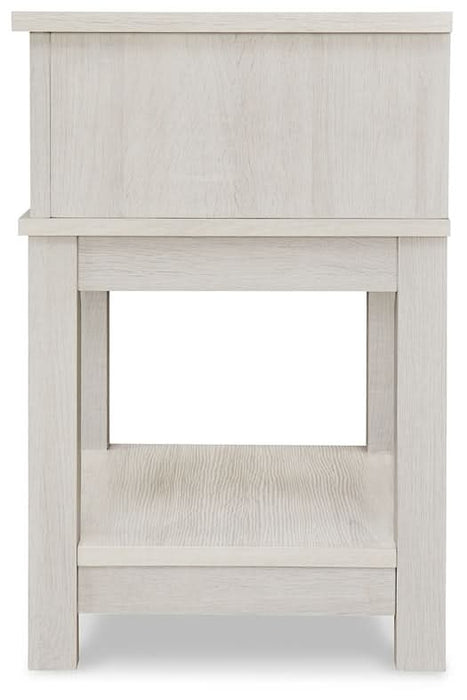 Ashley Express - Dorrinson One Drawer Night Stand - Walo Furniture