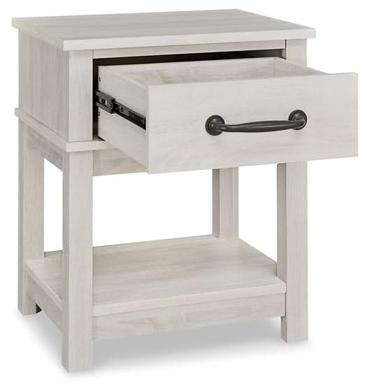 Ashley Express - Dorrinson One Drawer Night Stand - Walo Furniture