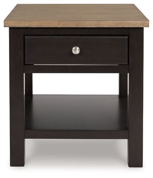 Ashley Express - Drazmine Rectangular End Table - Walo Furniture