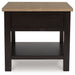 Ashley Express - Drazmine Rectangular End Table - Walo Furniture