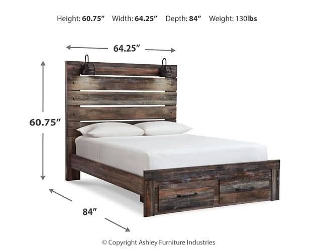 Ashley Express - Drystan Panel Bed - Walo Furniture