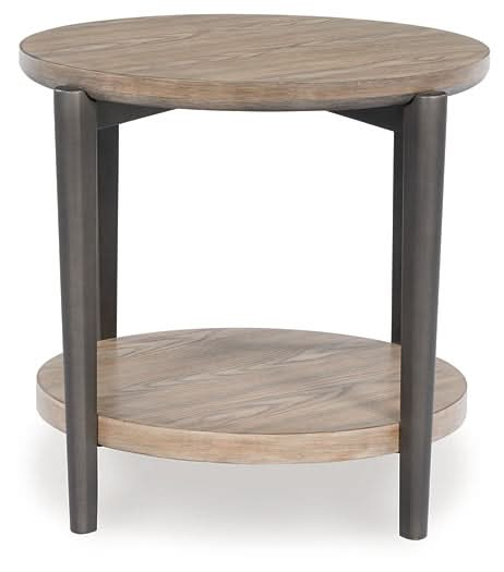 Ashley Express - Dyonton Round End Table - Walo Furniture