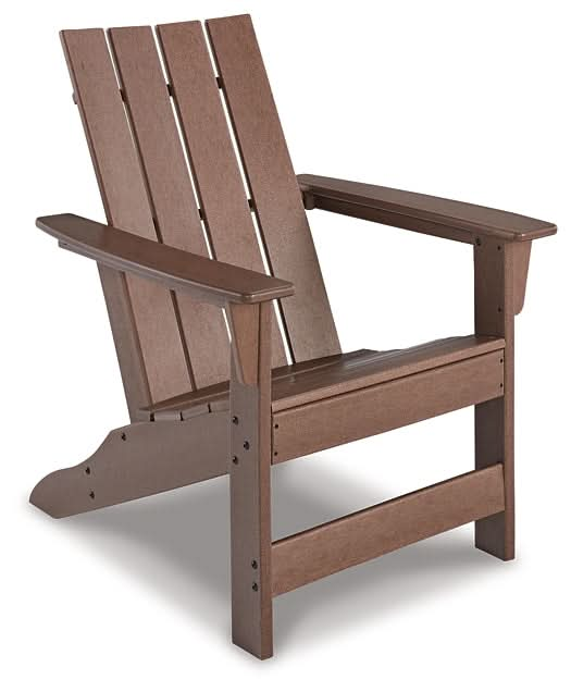 Ashley Express - Emmeline 2 Adirondack Chairs with Tete - A - Tete Table Connector - Walo Furniture