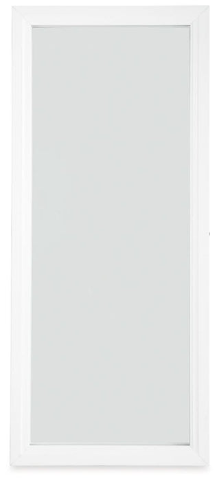 Ashley Express - Evesen Floor Standing Mirror/Storage - Walo Furniture