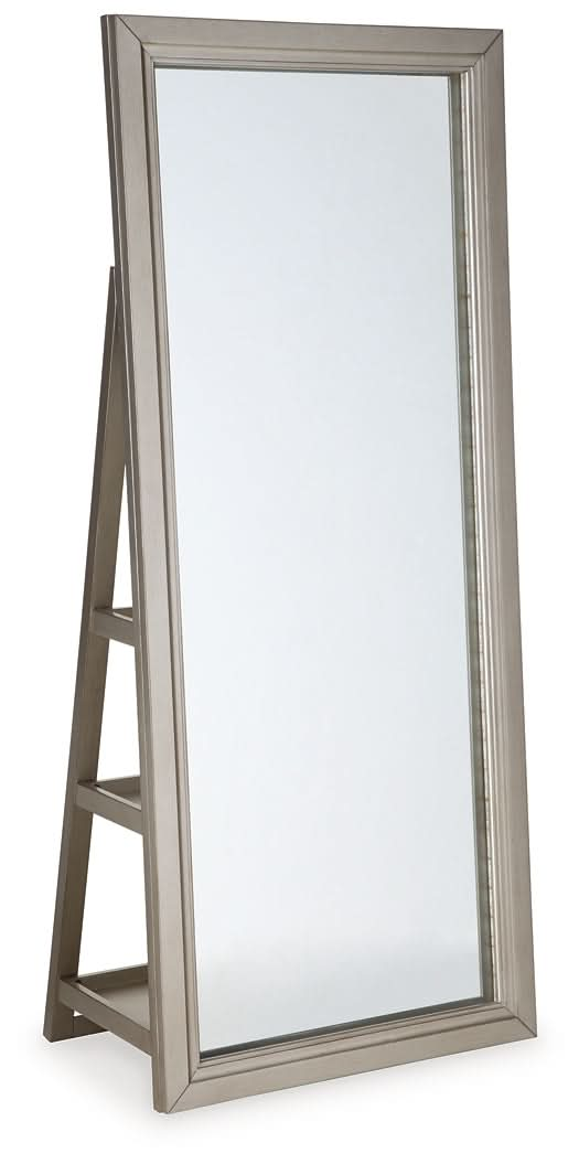 Ashley Express - Evesen Floor Standing Mirror/Storage - Walo Furniture